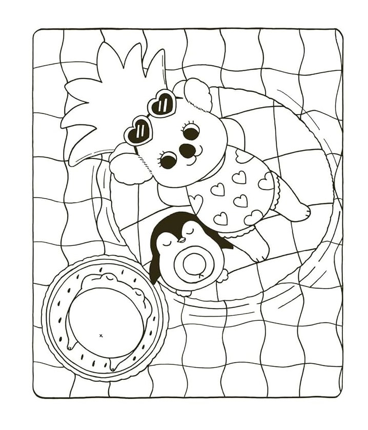 Cozy Coloring Self-Care - Roztomilé omalovánky